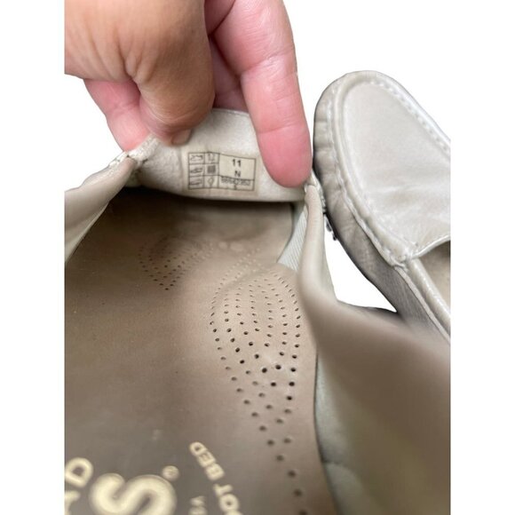 SAS Simplify Moccasin Loafer Pearl Color Leather US 11 - Picture 6 of 6